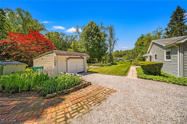 3988 Lake Rd, Conneaut, OH 44030 - view of detached garage