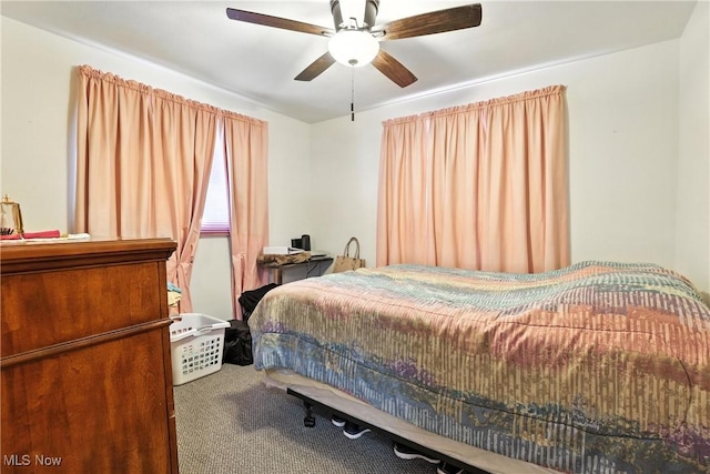 1932 Meister Rd, Lorain, OH 44053 - bedroom with carpet floors and a ceiling fan
