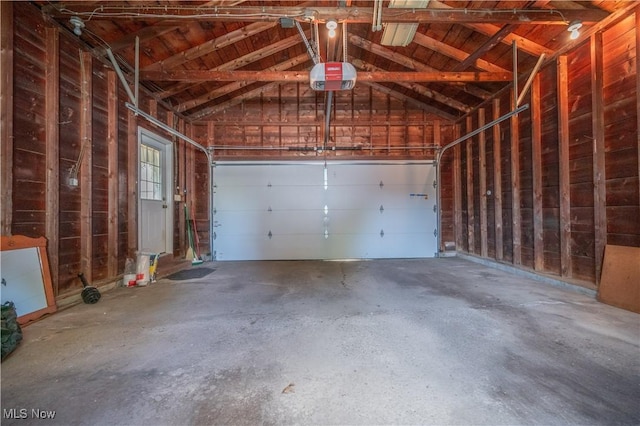 573 Grandview Ave, East Palestine, OH 44413 - garage featuring a garage door opener