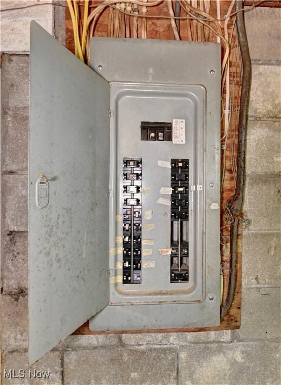 48846 Cain Ridge Rd, Clarington, OH 43915 - utility room with electric panel