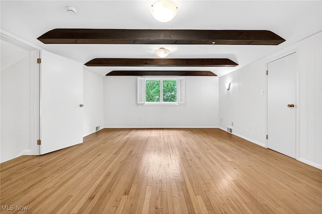 21349 Shelburne, Shaker Heights, OH 44122 - empty room featuring light wood-type flooring and a smoke detector