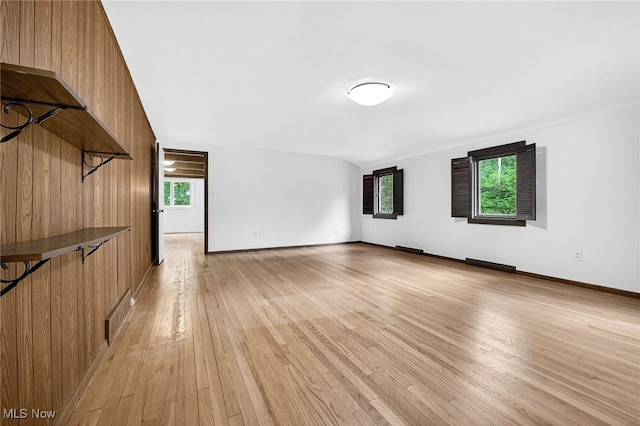 21349 Shelburne, Shaker Heights, OH 44122 - unfurnished living room with light wood finished floors and plenty of natural light