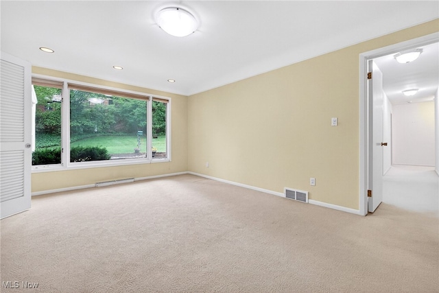21349 Shelburne, Shaker Heights, OH 44122 - spare room with carpet floors and recessed lighting