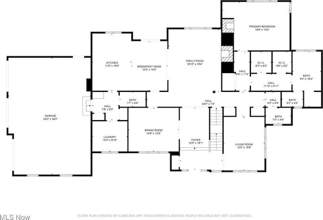 3925 Waterford Ct, Orange, OH 44122 - view of property floor plan