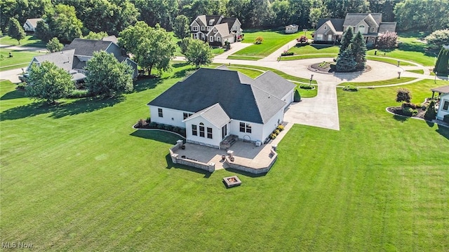 6782 Fawndale Dr, Medina, OH 44256 - aerial view of property and surrounding area