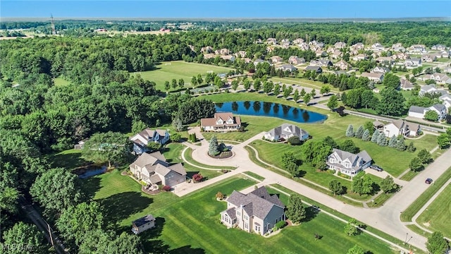 6782 Fawndale Dr, Medina, OH 44256 - aerial view of property's location with nearby suburban area and a large body of water