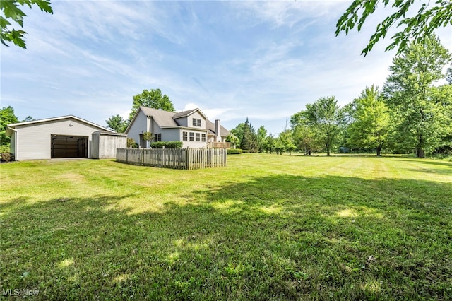 3578 County Line Rd, Madison, OH 44057 - view of yard with an outbuilding