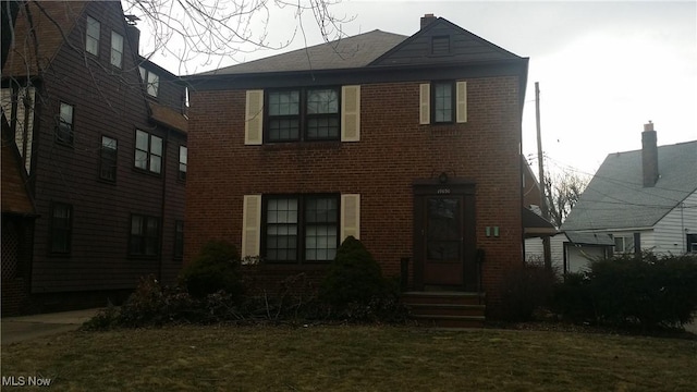 19030 Lake Shore Blvd, Euclid, OH 44119 - view of front facade with brick siding