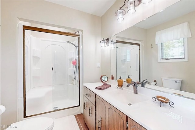 6803 County Road 22a, Bloomingdale, OH 43910 - bathroom featuring a stall shower and vanity