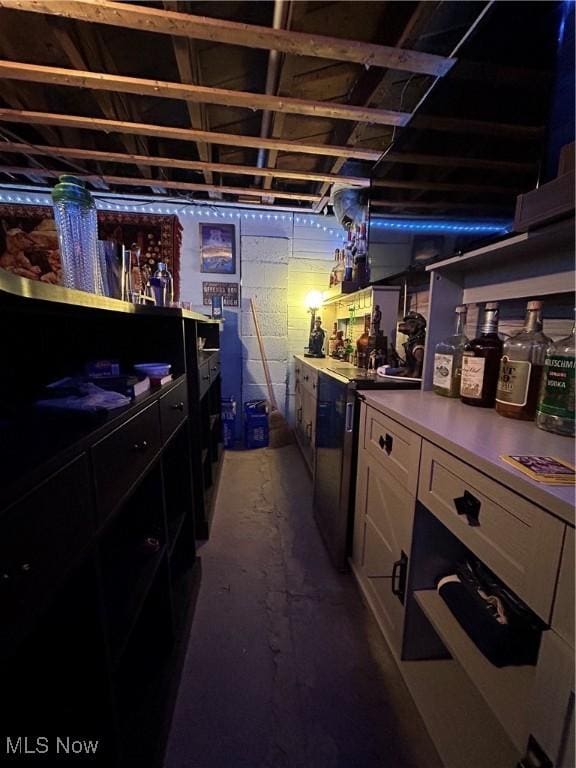 73 High St, Clay, WV 25043 - view of basement