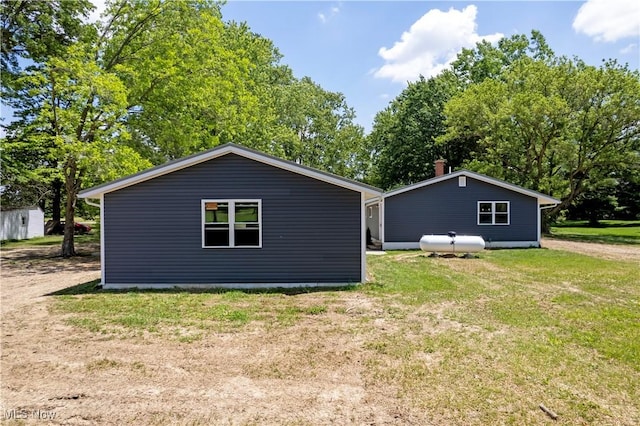 290 State Route 60, Greenwich, OH 44837 - view of side of home featuring a lawn