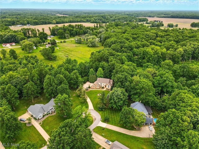 2526 Ashbrook Dr, Ashtabula, OH 44004 - drone / aerial view of a heavily wooded area