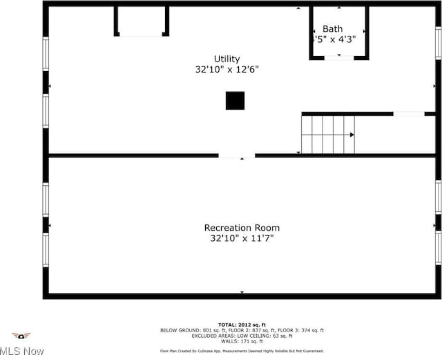 5077 Catherine St, Maple Heights, OH 44137 - view of home floor plan