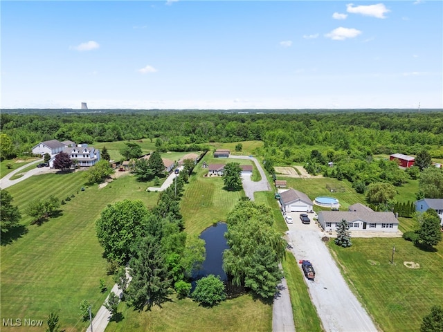 5215 River Rd, Madison, OH 44057 - bird's eye view of a heavily wooded area and a nearby body of water