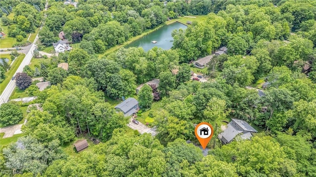 820 Old Spring Rd, Copley, OH 44321 - aerial view of property and surrounding area featuring a nearby body of water