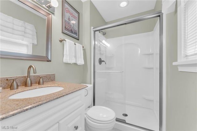 820 Old Spring Rd, Copley, OH 44321 - bathroom featuring a stall shower and vanity