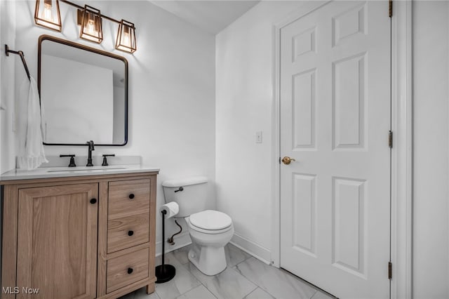 3800 Rosemont Blvd Unit 114C, Akron, OH 44333 - bathroom with vanity and marble finish flooring