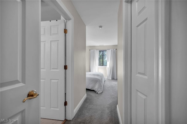 3800 Rosemont Blvd Unit 114C, Akron, OH 44333 - corridor featuring light colored carpet and baseboards