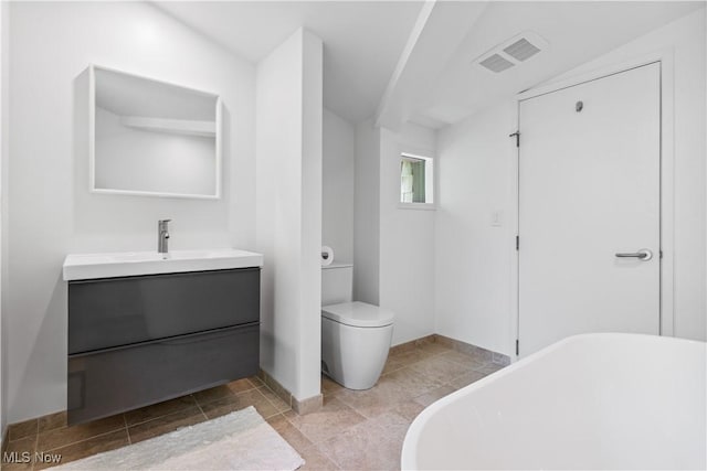 4 Valley Rdg, Farm, Hunting Valley, OH 44022 - bathroom with a freestanding bath and vanity
