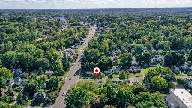 409 W Grant St, Kent, OH 44240 - view of property location featuring a heavily wooded area