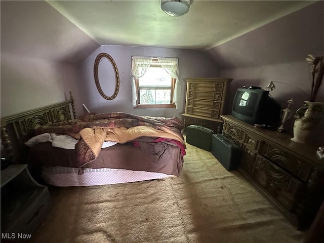 7742 Dahlia Dr, Mentor On The Lake, OH 44060 - bedroom with lofted ceiling and carpet floors