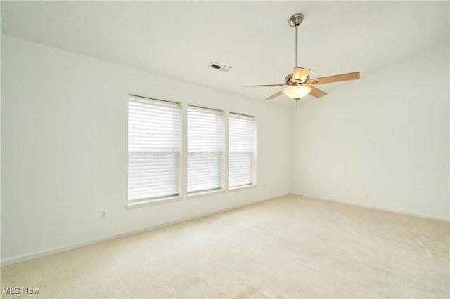 1435 Durham Dr, Broadview Heights, OH 44147 - spare room with carpet flooring and a ceiling fan