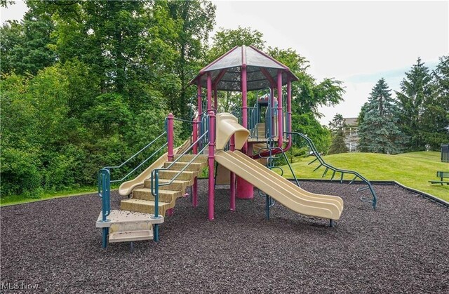 1435 Durham Dr, Broadview Heights, OH 44147 - communal playground featuring a yard