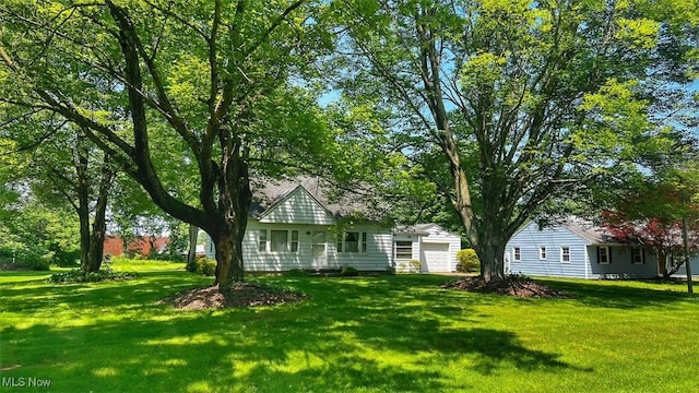 5898 Kellar Rd, New Franklin, OH 44319 - view of front of property featuring a front lawn