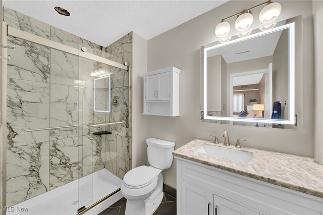 2910 N Bay Dr Unit L11, Westlake, OH 44145 - full bath with vanity and a marble finish shower