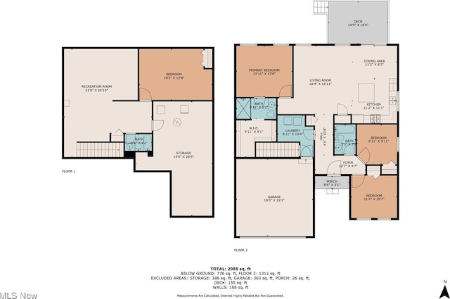 107 Lakeview Cir, Amherst, OH 44001 - view of room layout