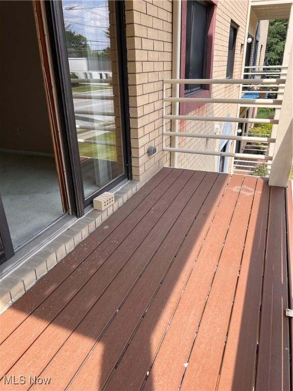 19510 Lorain Rd Unit 201, Fairview Park, OH 44126 - view of deck