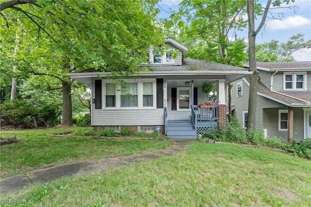1901 Newton St, Akron, OH 44305 - bungalow with covered porch and a front yard