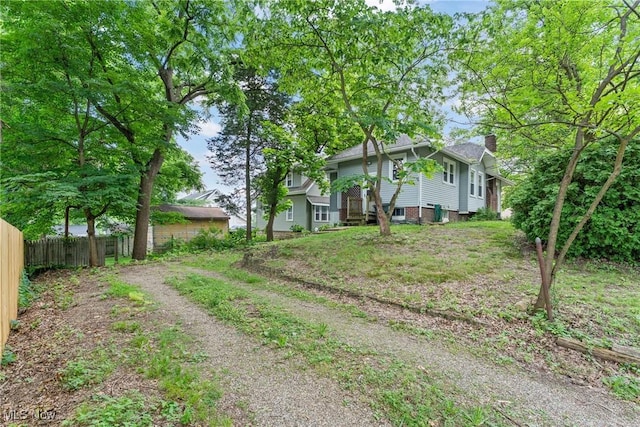 1901 Newton St, Akron, OH 44305 - view of yard