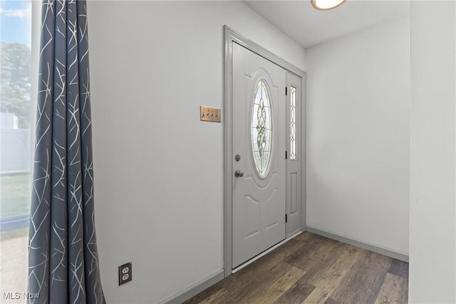 16792 Gonzales Ave, East Liverpool, OH 43920 - foyer featuring dark wood-type flooring