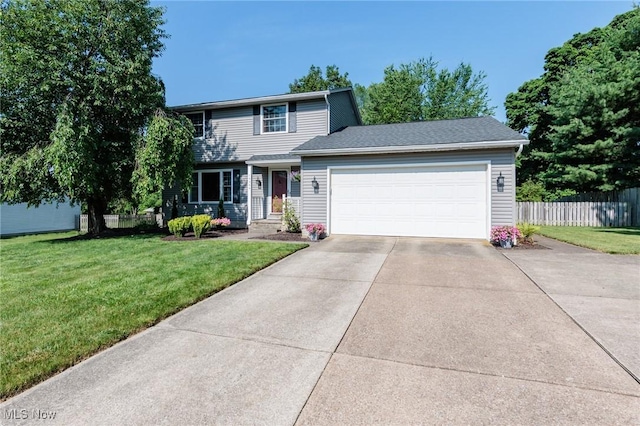 14344 S Gateway Dr, North Royalton, OH 44133 - view of front facade with driveway and a garage