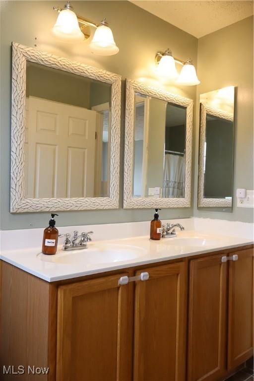 7509 Galena Ave NW, Canal Fulton, OH 44614 - full bathroom featuring double vanity