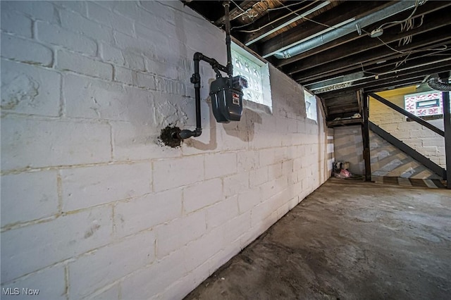 3006 6th St SW, Canton, OH 44710 - basement featuring gas meter