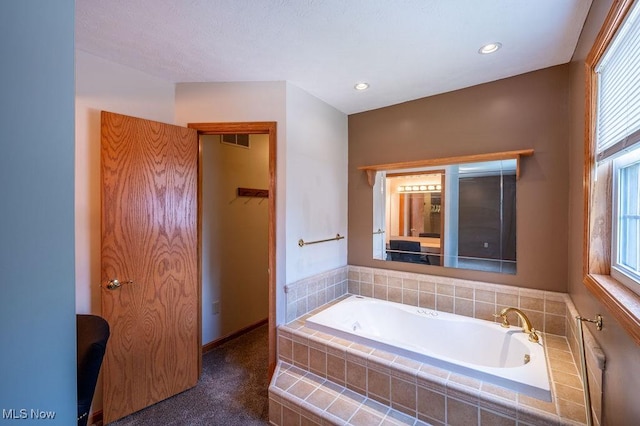 1565 Lois St, Belpre, OH 45714 - bathroom with a bath and recessed lighting