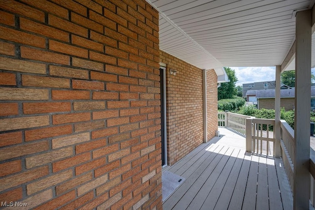 1565 Lois St, Belpre, OH 45714 - view of wooden terrace