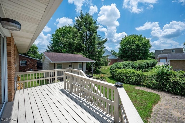 1565 Lois St, Belpre, OH 45714 - view of deck