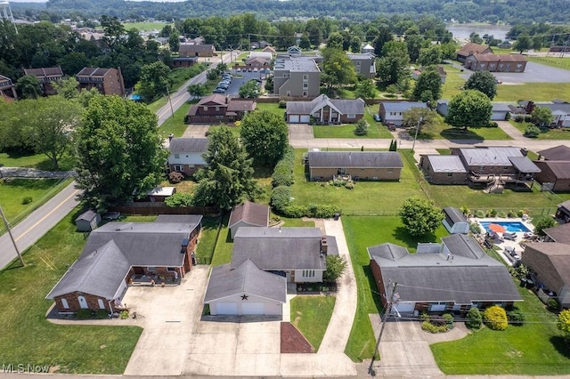 1565 Lois St, Belpre, OH 45714 - aerial perspective of suburban area