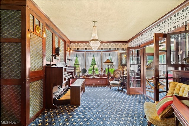 10921 Wade Park Ave, Cleveland, OH 44106 - sunroom featuring a chandelier