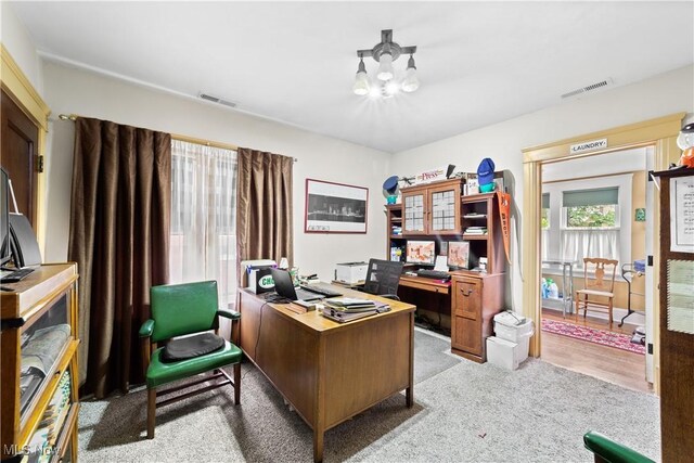 10921 Wade Park Ave, Cleveland, OH 44106 - office with light colored carpet