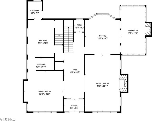 10921 Wade Park Ave, Cleveland, OH 44106 - view of property floor plan