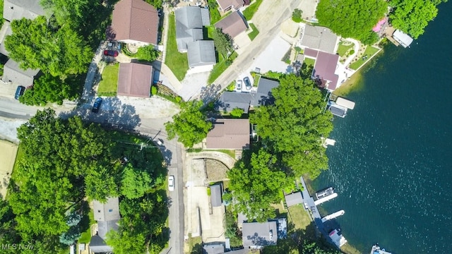 3613 Peninsula Dr, Akron, OH 44319 - aerial perspective of suburban area featuring a nearby body of water