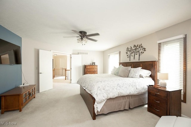 31382 Saint Andrews, Westlake, OH 44145 - bedroom with light carpet and a ceiling fan