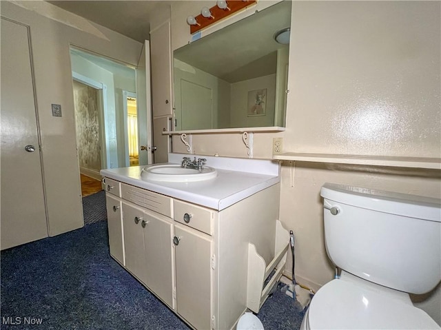 1030 Saint George St, East Liverpool, OH 43920 - bathroom with vanity and toilet
