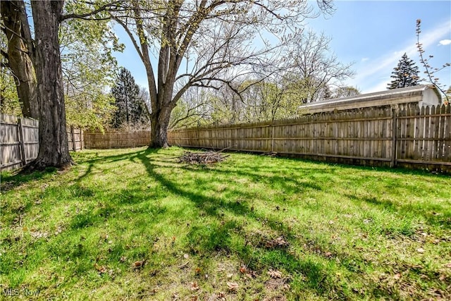 37 S Cedar St, Geneva, OH 44041 - view of fenced backyard
