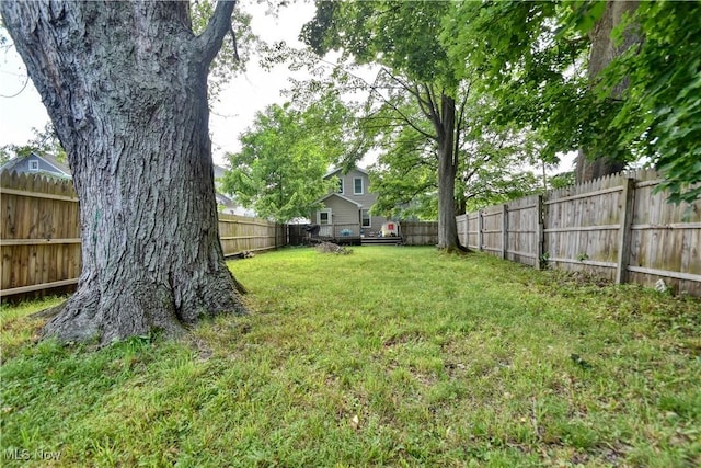 37 S Cedar St, Geneva, OH 44041 - view of fenced backyard