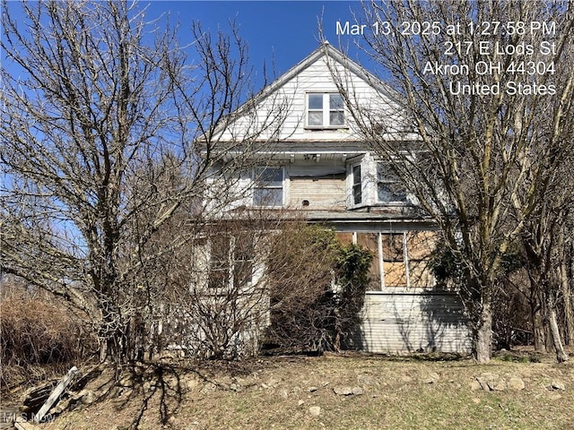 221 E Lods St, Akron, OH 44304 - view of property exterior